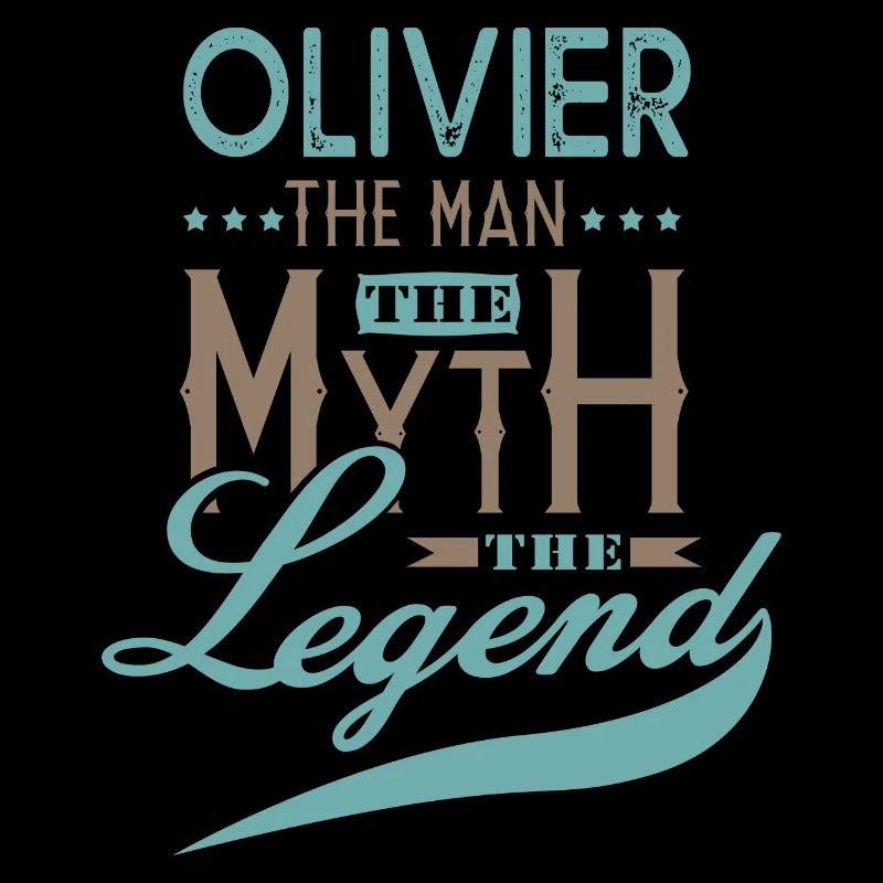 OLIVIER personalized t-shirt gift first name olive tree