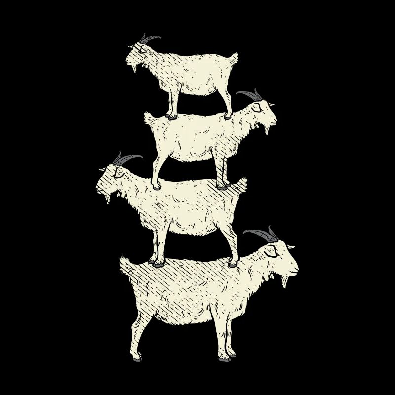 Retro Goat