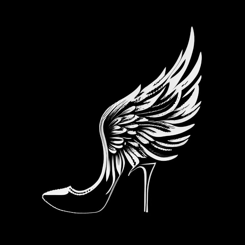 Talons hauts avec ailes