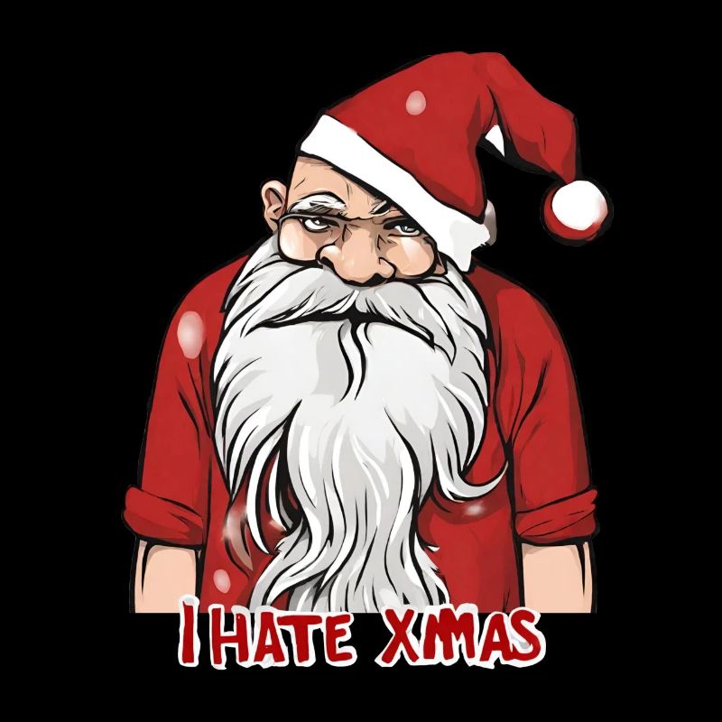 Je déteste Noël Saint-Nicolas Cadeaux Vacances