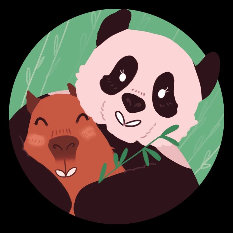 Capybara & Panda Freunde