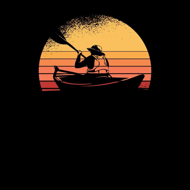 Chaloupe au coucher du soleil