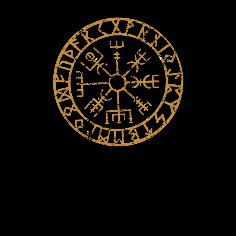 Wikinger Kompass Vegvisir Viking Kelten Geschenk