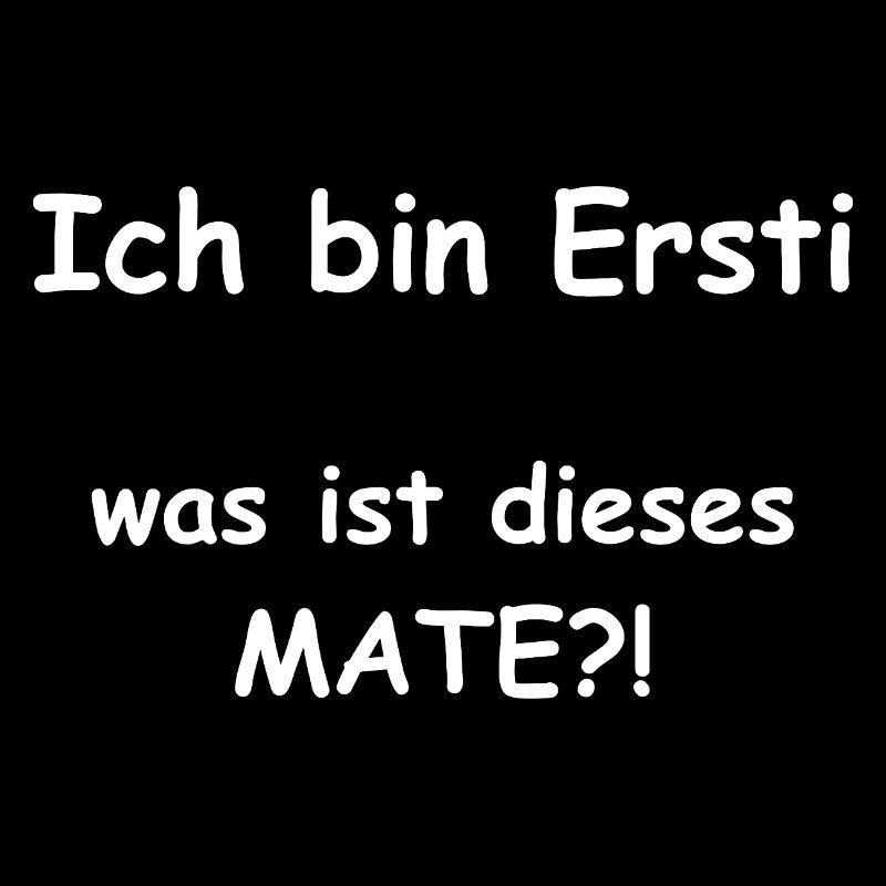 Erstisperuch "was Mate" Student Geschenk Studenten