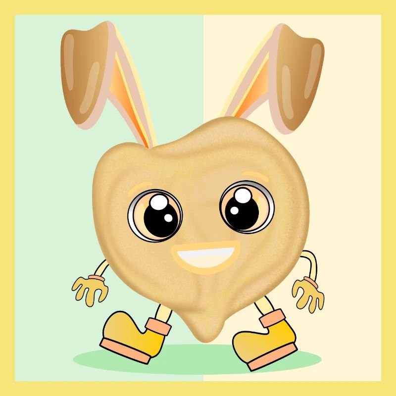 Chickpea Easter Bunny