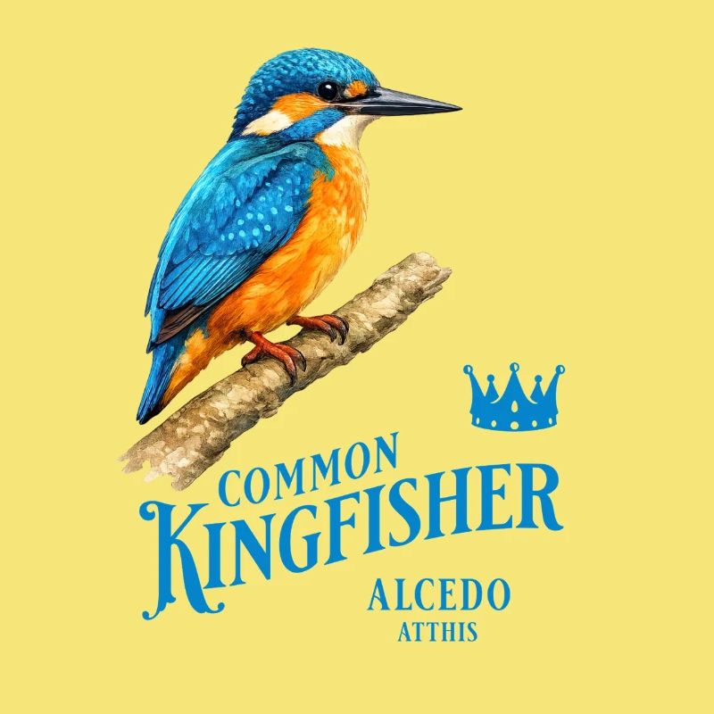 Kingfisher Eisvogel Vogel Natur Design