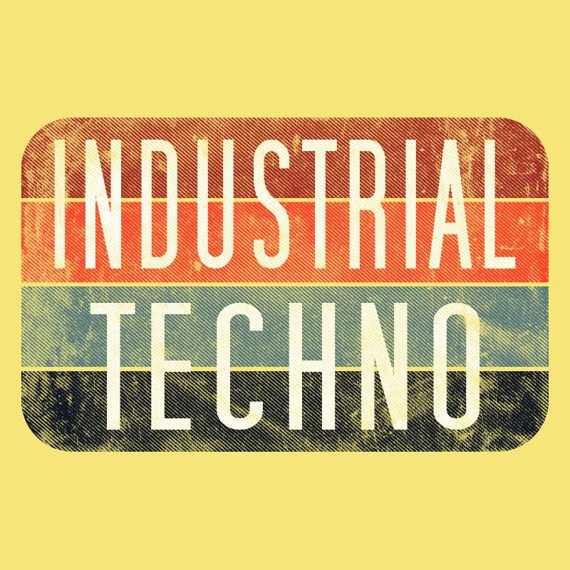 Industrial Techno Rétro Gradient