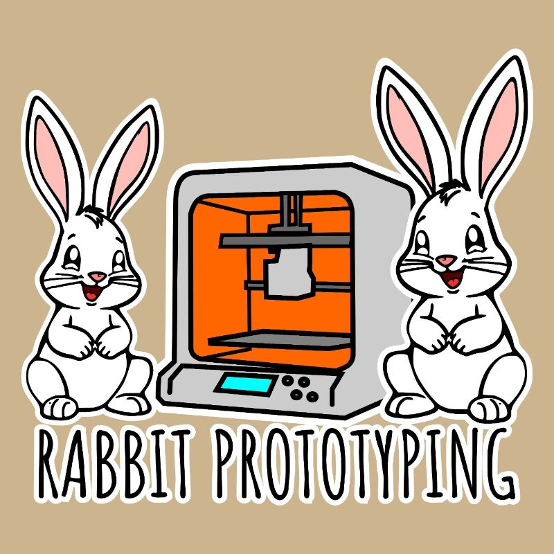 Prototypage de lapins - Impression de lapins avec une imprimante 3D