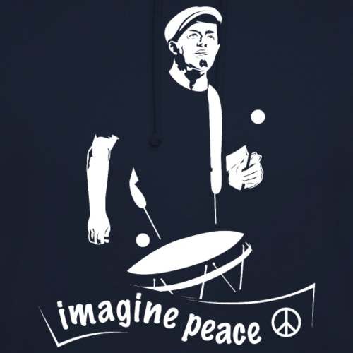 EISBRENNER - Imagine Peace (Druck weiß) - Unisex Hoodie