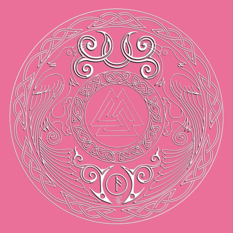 Mandala runique à triade centrale