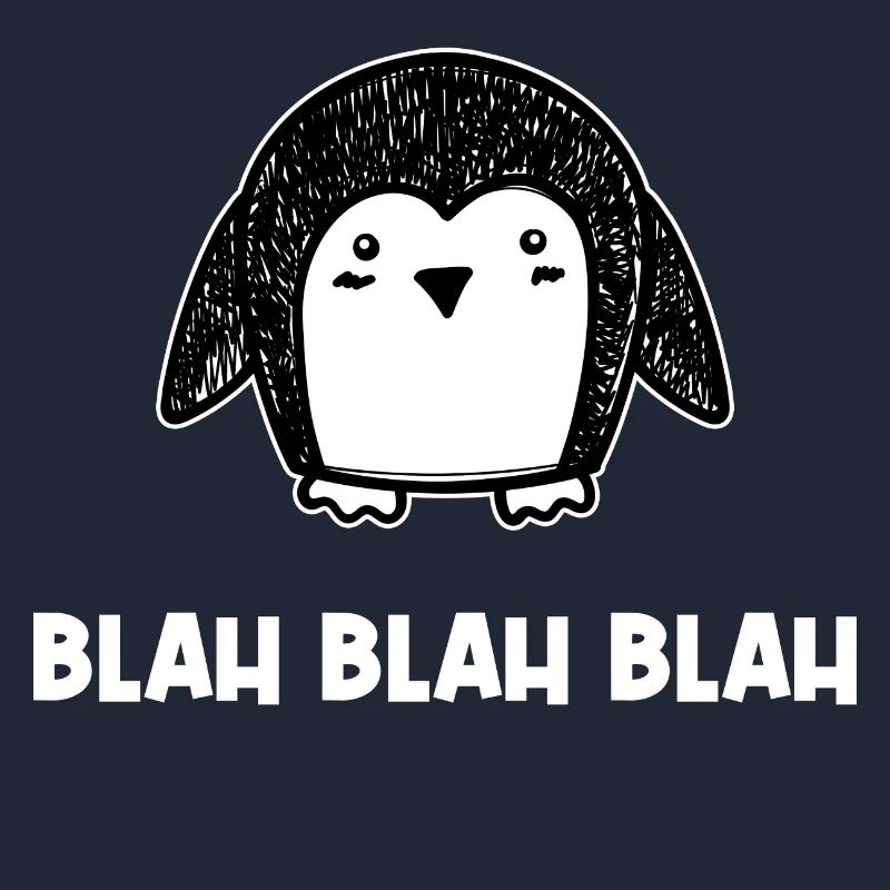 Pinguin Kalt Spruch Tier Schnee Eis Vogel