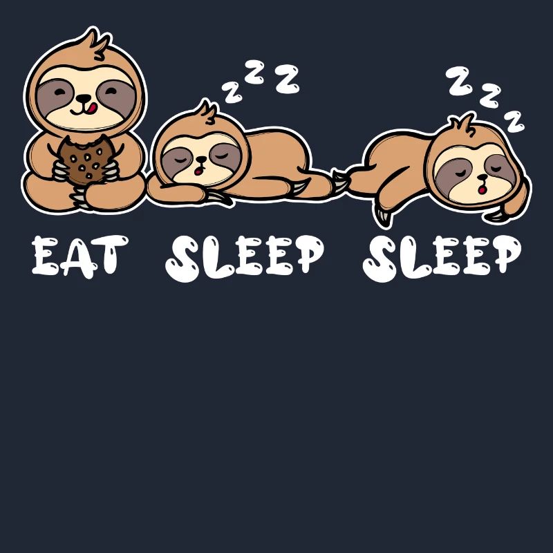 Cool Vegetarier Relax Faultier Langschläfer Spruch
