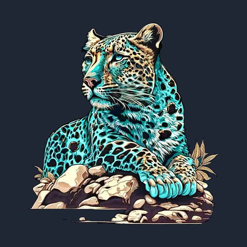 Leopard auf Lauer