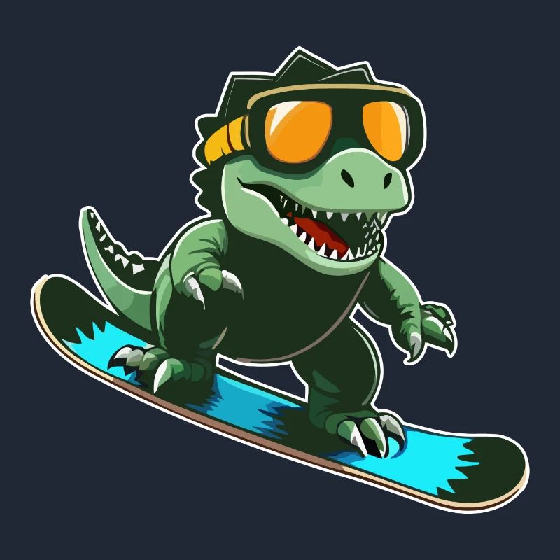 T-Rex Snowboarding
