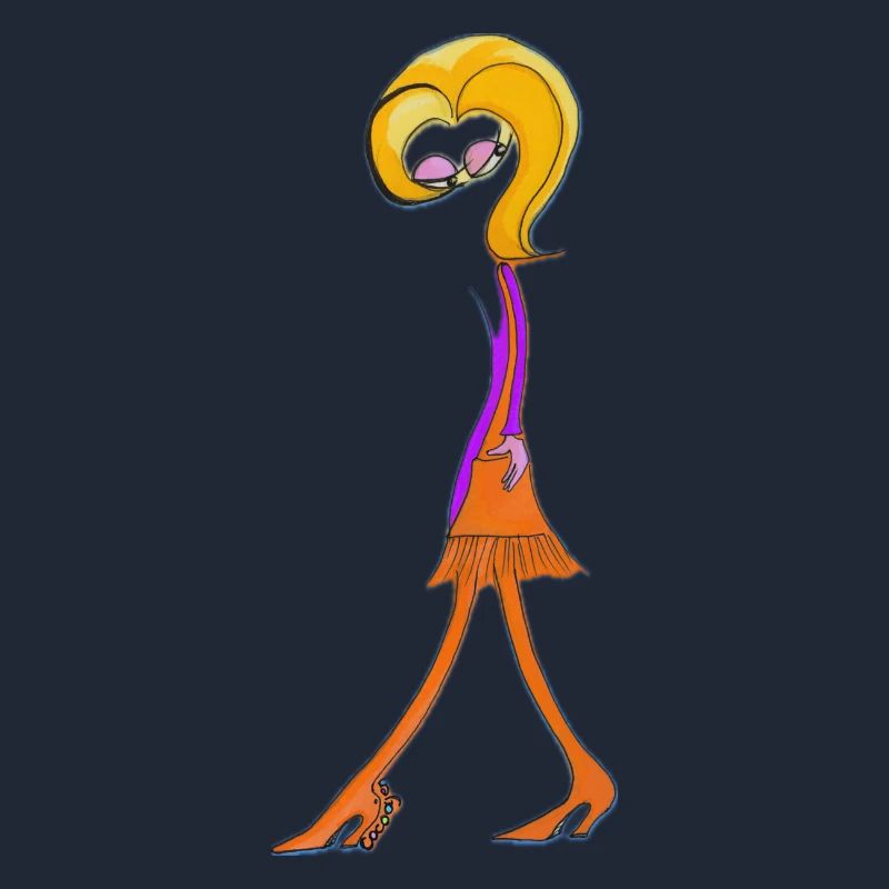Whimsical Doodle Diva