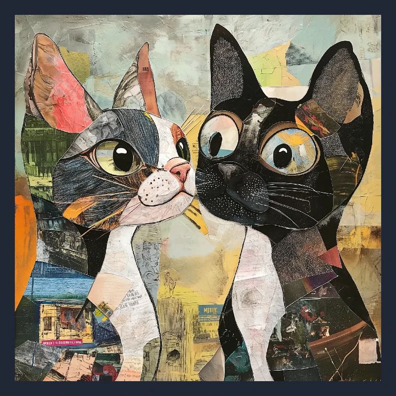 chat chats chat collage de chat