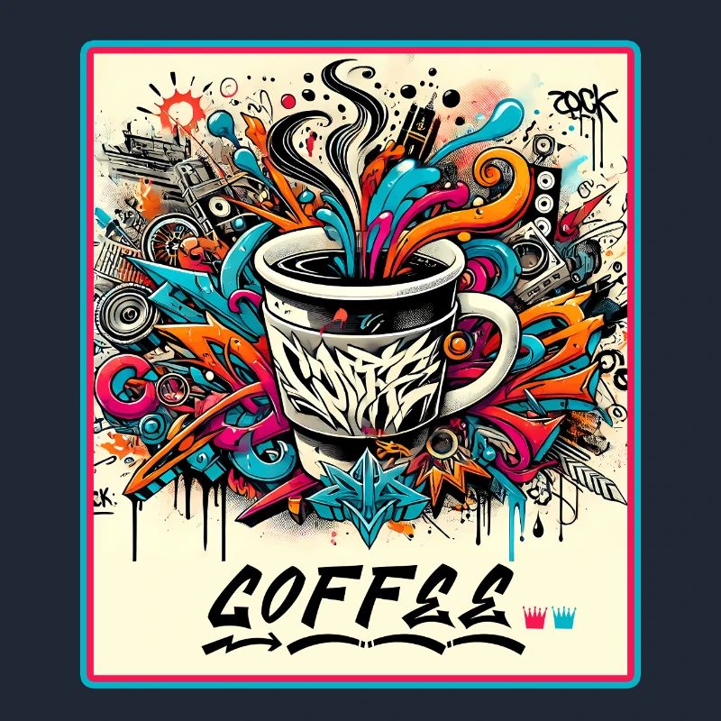 Coffee Graffiti Explosion