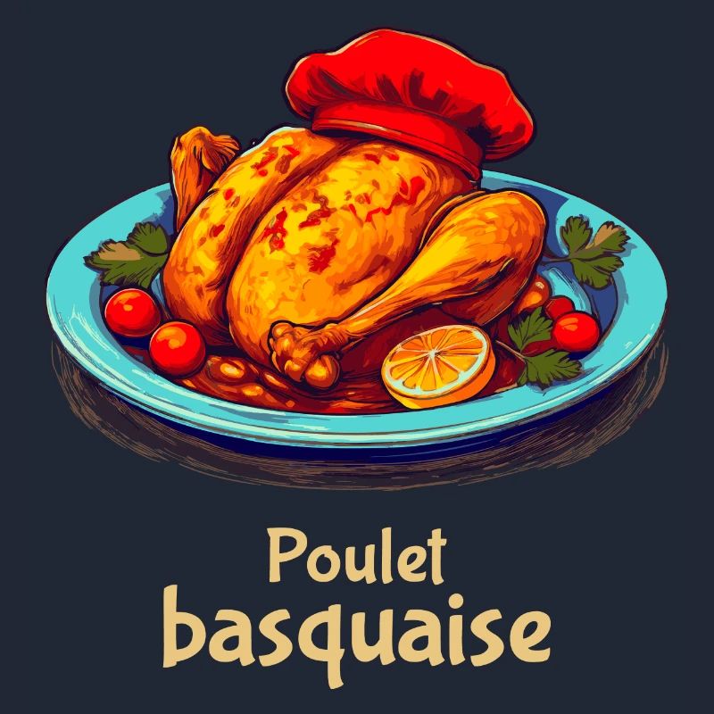 Chicken Basquaise - Plain text