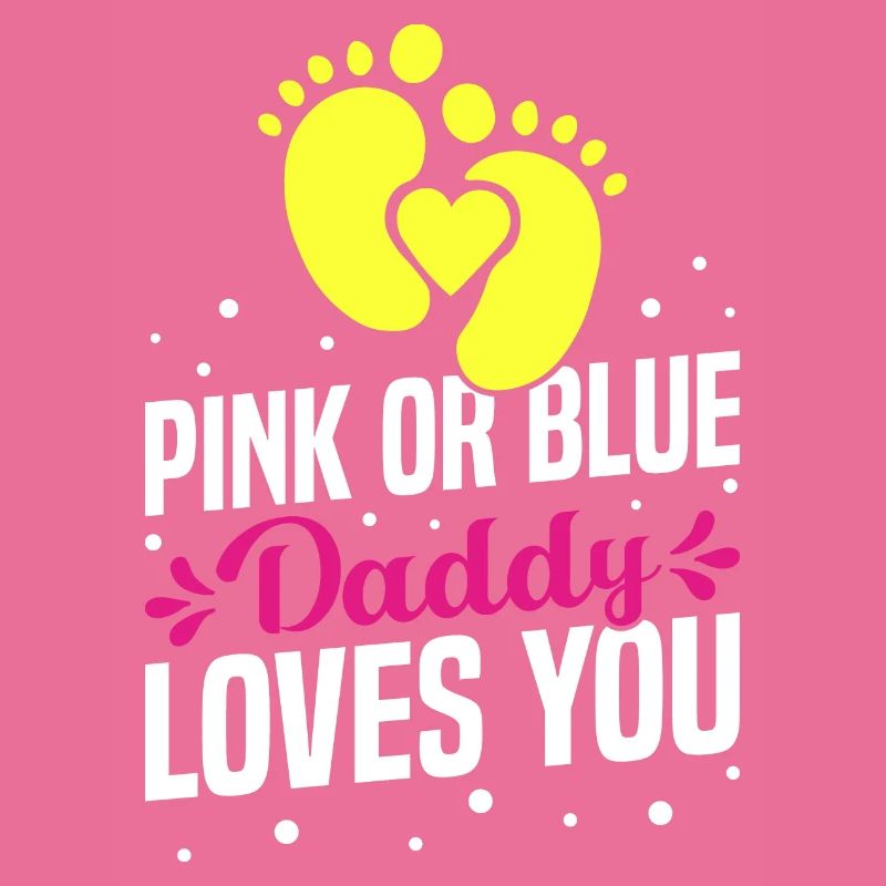 pink oder blau Papa wird dich lieben