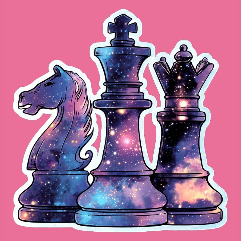 Pièces d’échecs dans l’espace – Galaxy Nebe