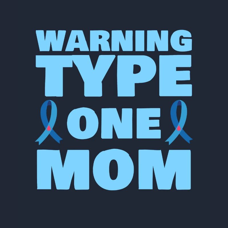 Avertissement Mère de type un Diabète De type 1 Mère