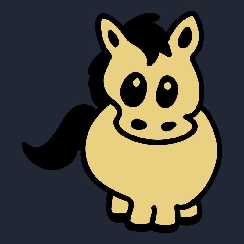 Dickes Pony