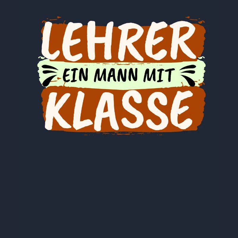 Lehrer ein Mann mit Klasse Geschenk