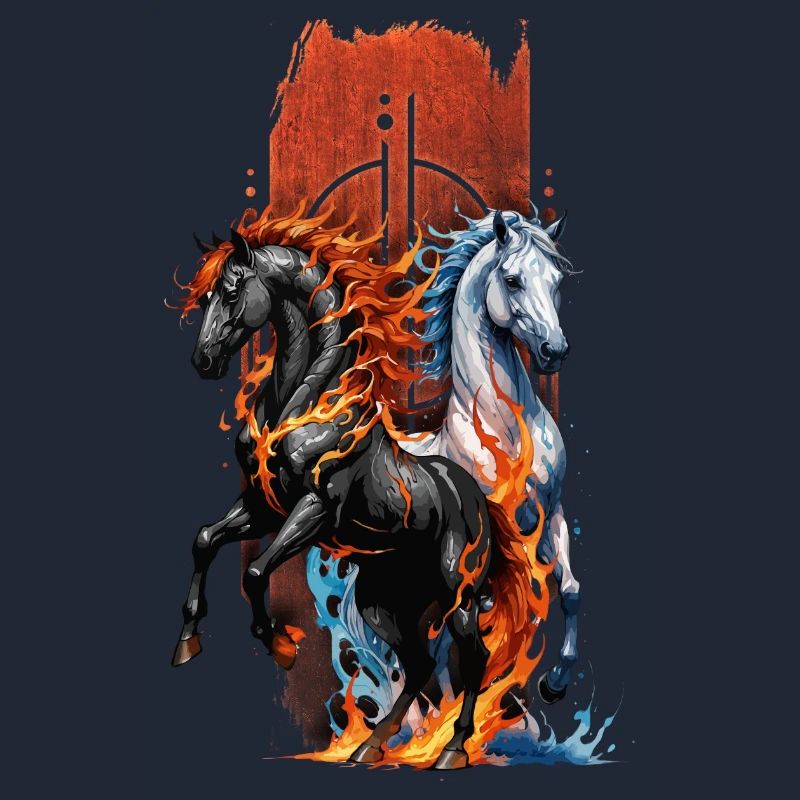 Équidé élémentaire : Cheval de feu et d’eau