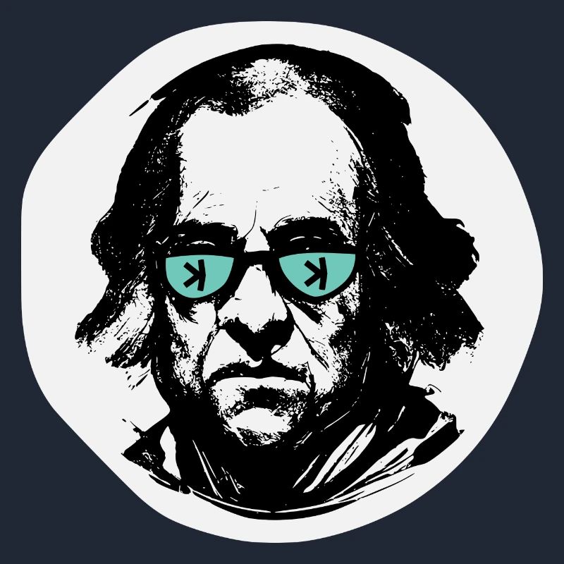 KAS Kaspa Brille Benjamin Franklin Crypto
