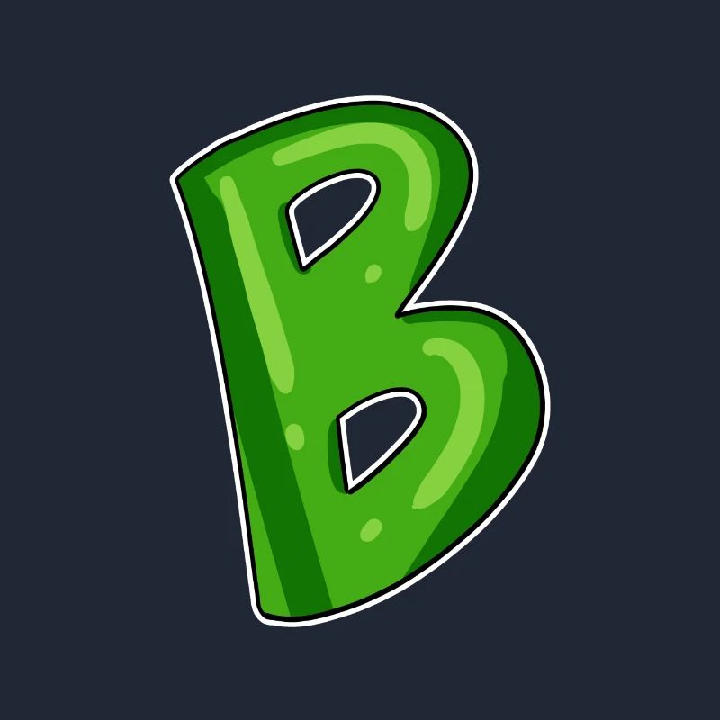 Buchstabe B - Anfangsbuchstabe B
