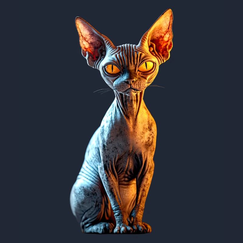Chat Sphynx Chat Sphynx Chat Canadien Mignon Sphinx