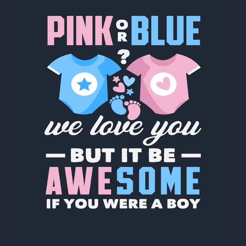 Pink Oder Blau Wäre Toll Wenn Junge
