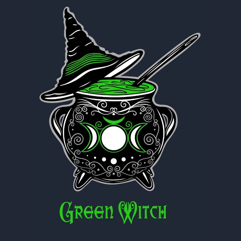 Chaudron Sorcière Vert Chaudron de Sorcière