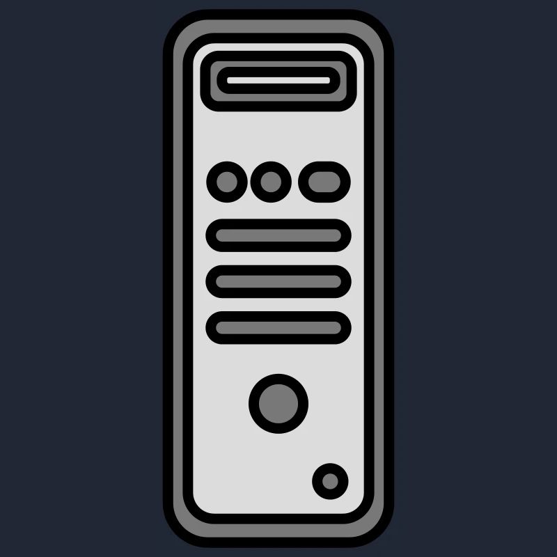Chassis Computer Tower Icon