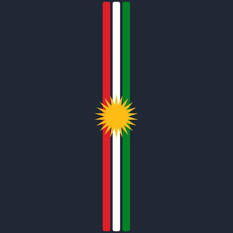 Kurdistan Flagge Bakur Bashur Rojava Rojhlt Newroz