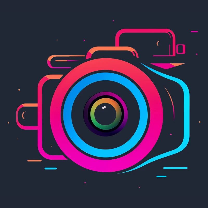 Camera Synthwave Style