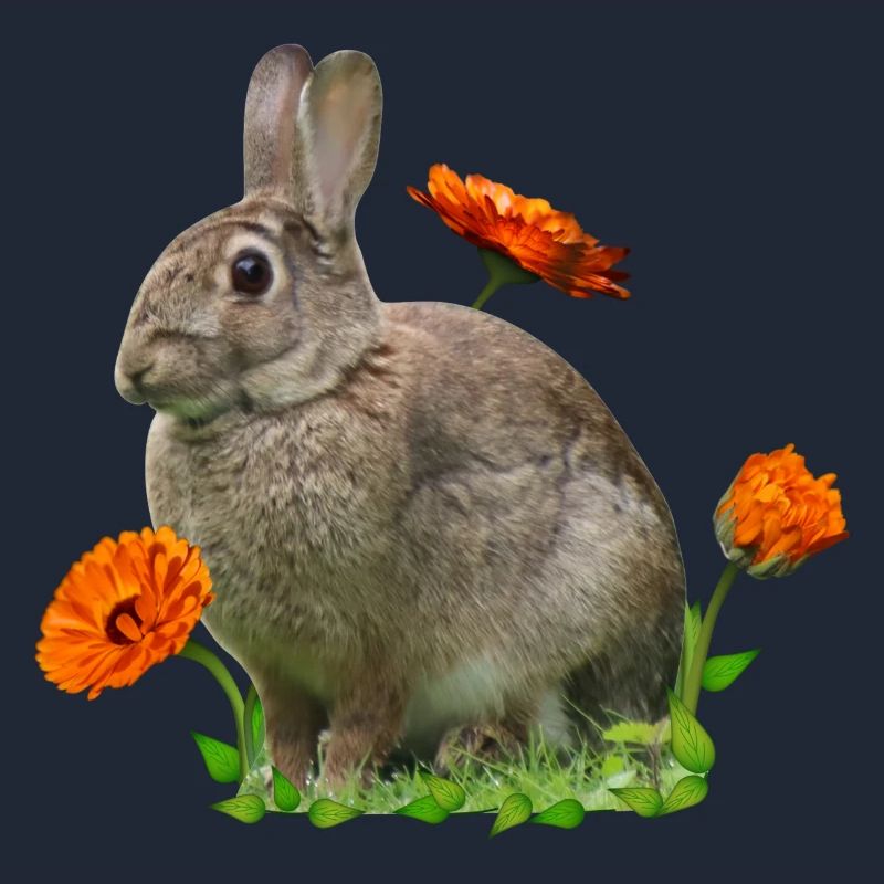 Rabbit Easter Calendula