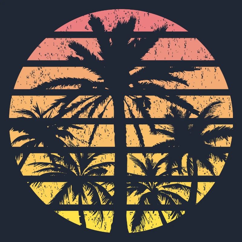 Retro Palm Tree