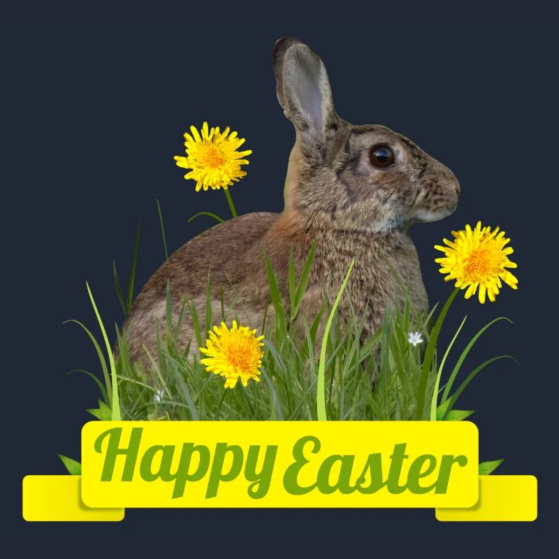 Happy Easter rabbit cony