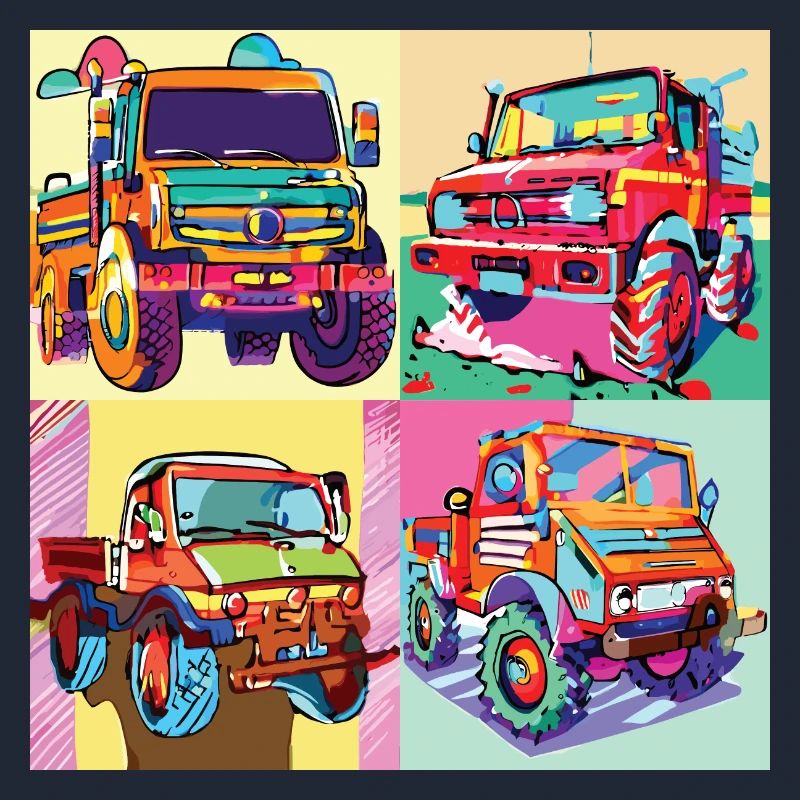 Unimog - Evolution - Warhol - Universal Motorized Tool