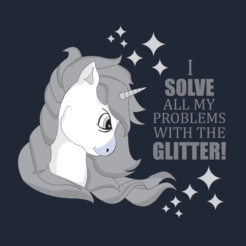 Unicorn glitter problems solver gift idea
