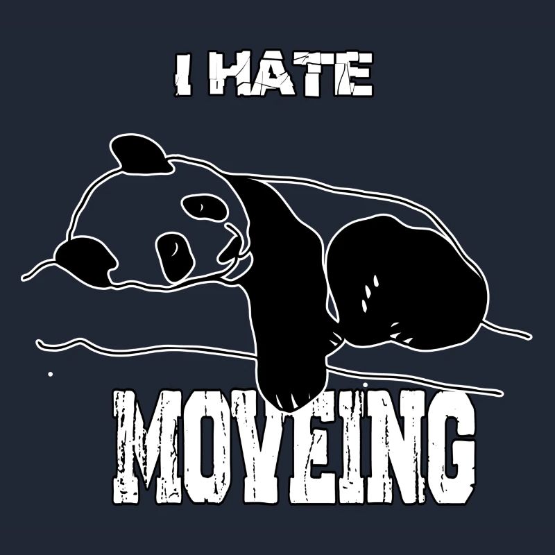 I hate movement funny design