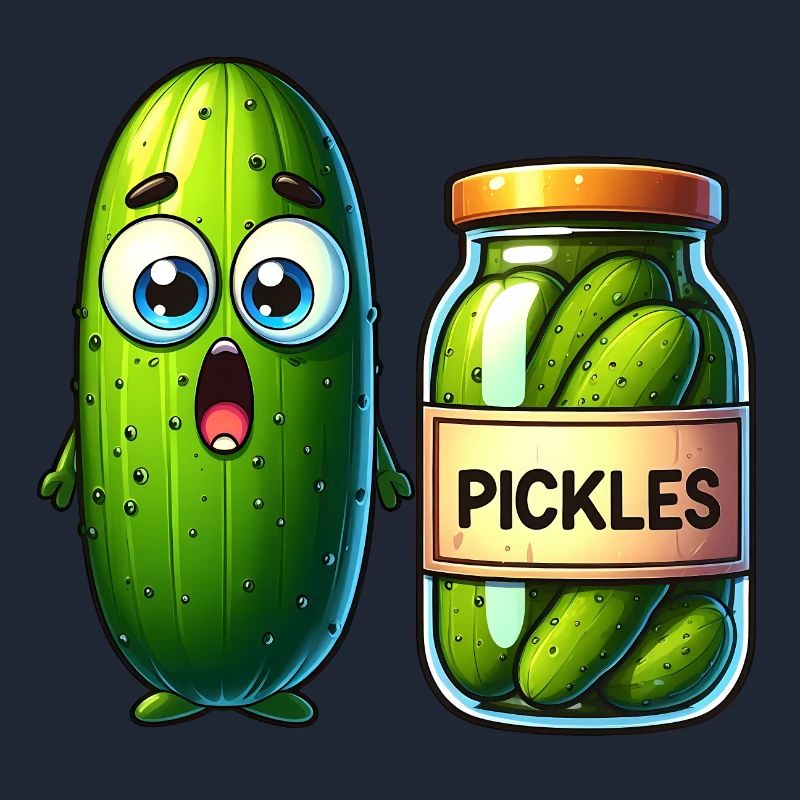 La situation difficile des cornichons au concombre : choqué et choqué !