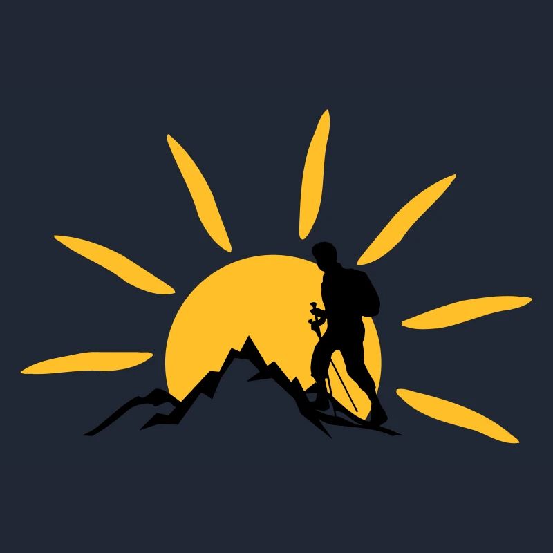 Freizeit - Berge Wanderer