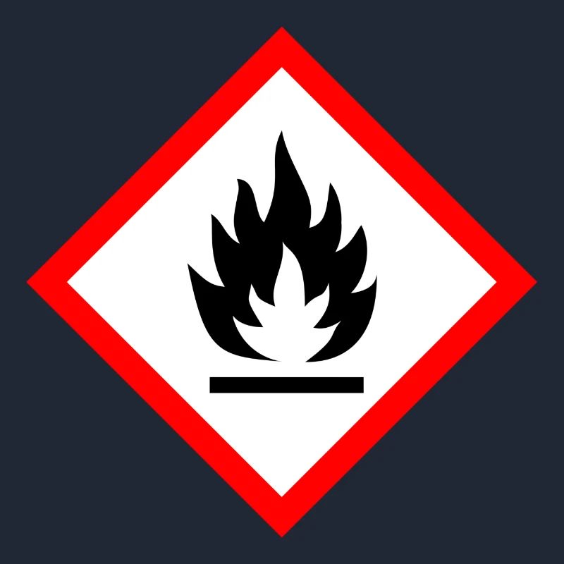 Caution Flammable