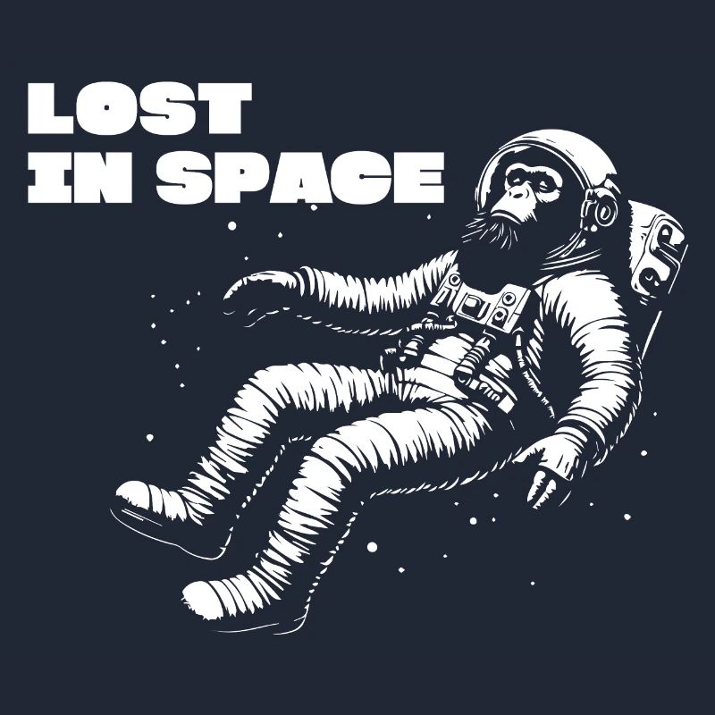 Astronaute perdu dans l’espace