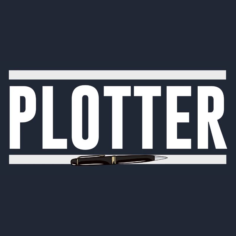 Funny plotter writer plot author