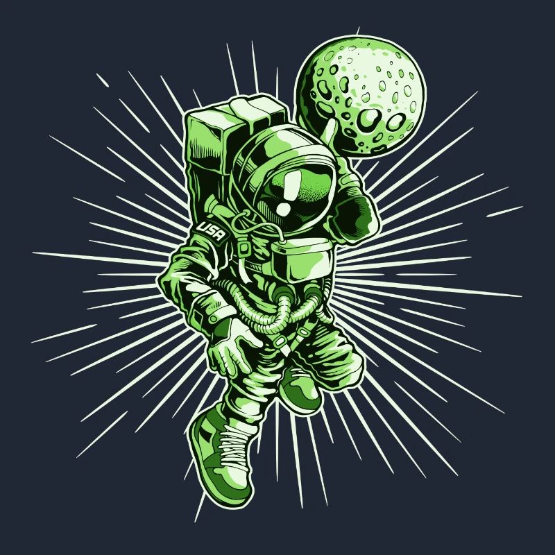 Fusée astronaute spatiale