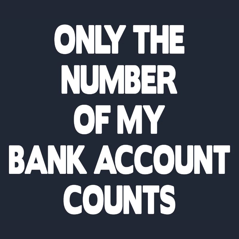 Seul le numéro de mon compte bancaire compte