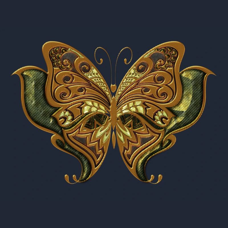 Superbe papillon élégant.